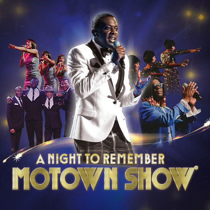 Official A Night to Remember Motown Show artwork.