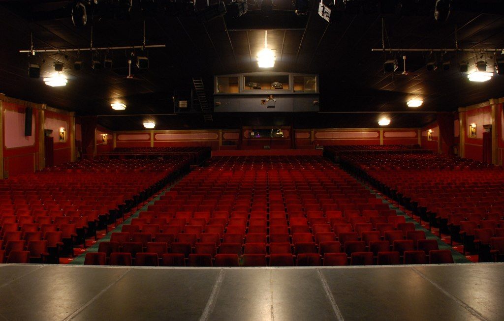 Britannia Pier Theatre auditorium viewed from the stage.