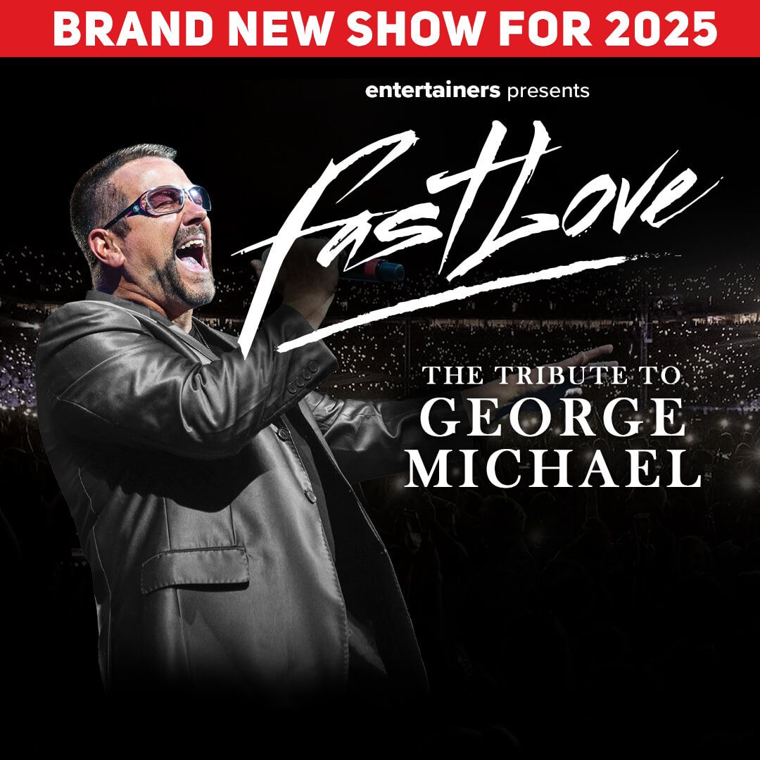 Official Fastlove George Michael tribute show artwork.